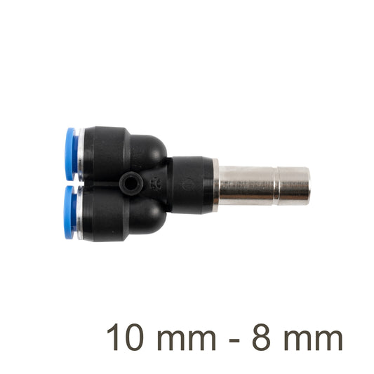 RED. INSERT Y-JOINT PU 10MM - 8MM