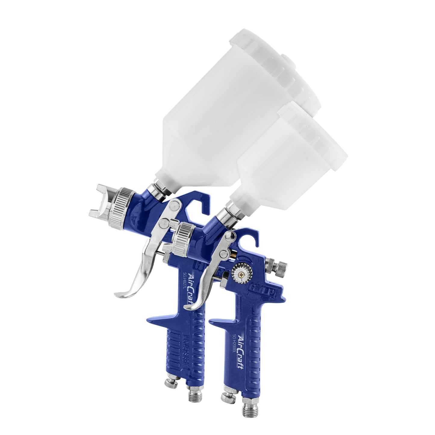 SPRAY GUN GRAVITY HVLP SG H827 &  MINI SG H2000 COMBO BOX