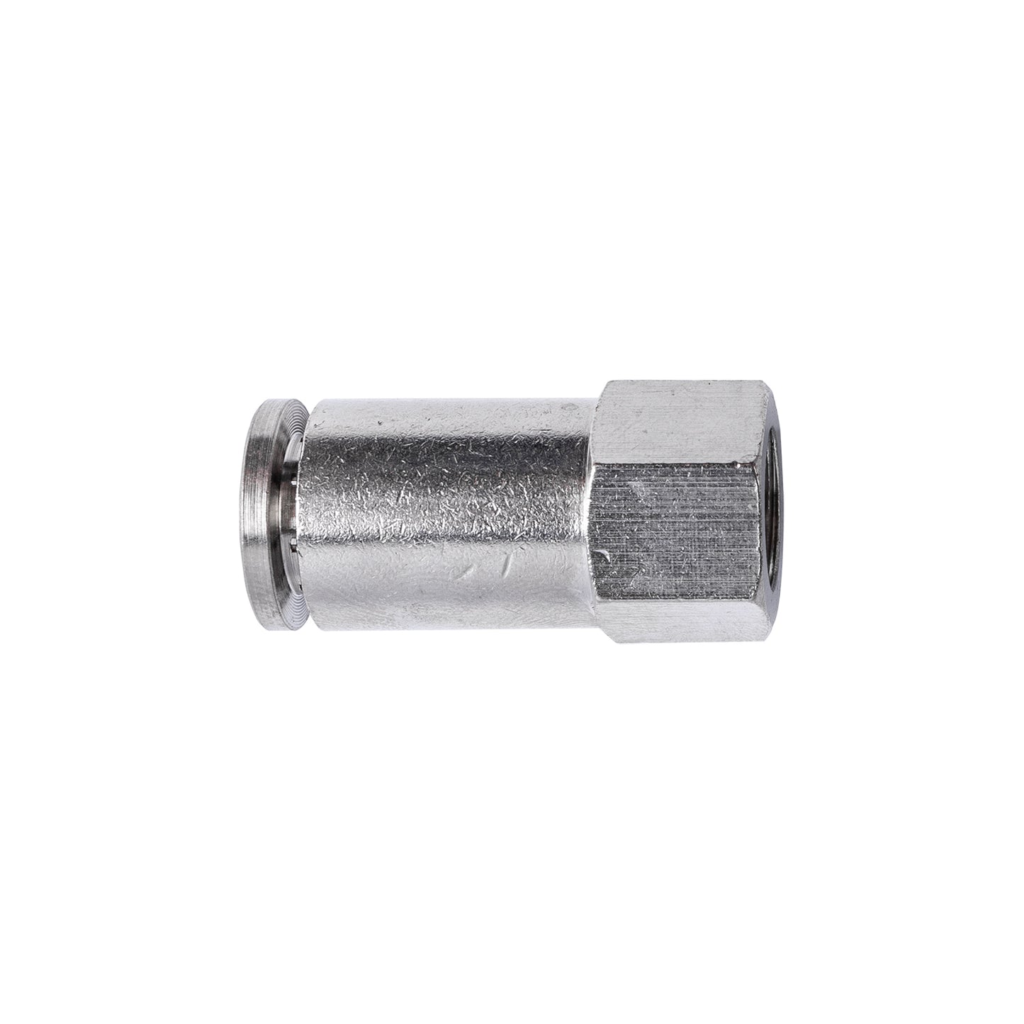 METAL PU FITTING STRAIGHT 8MM 1/8' F