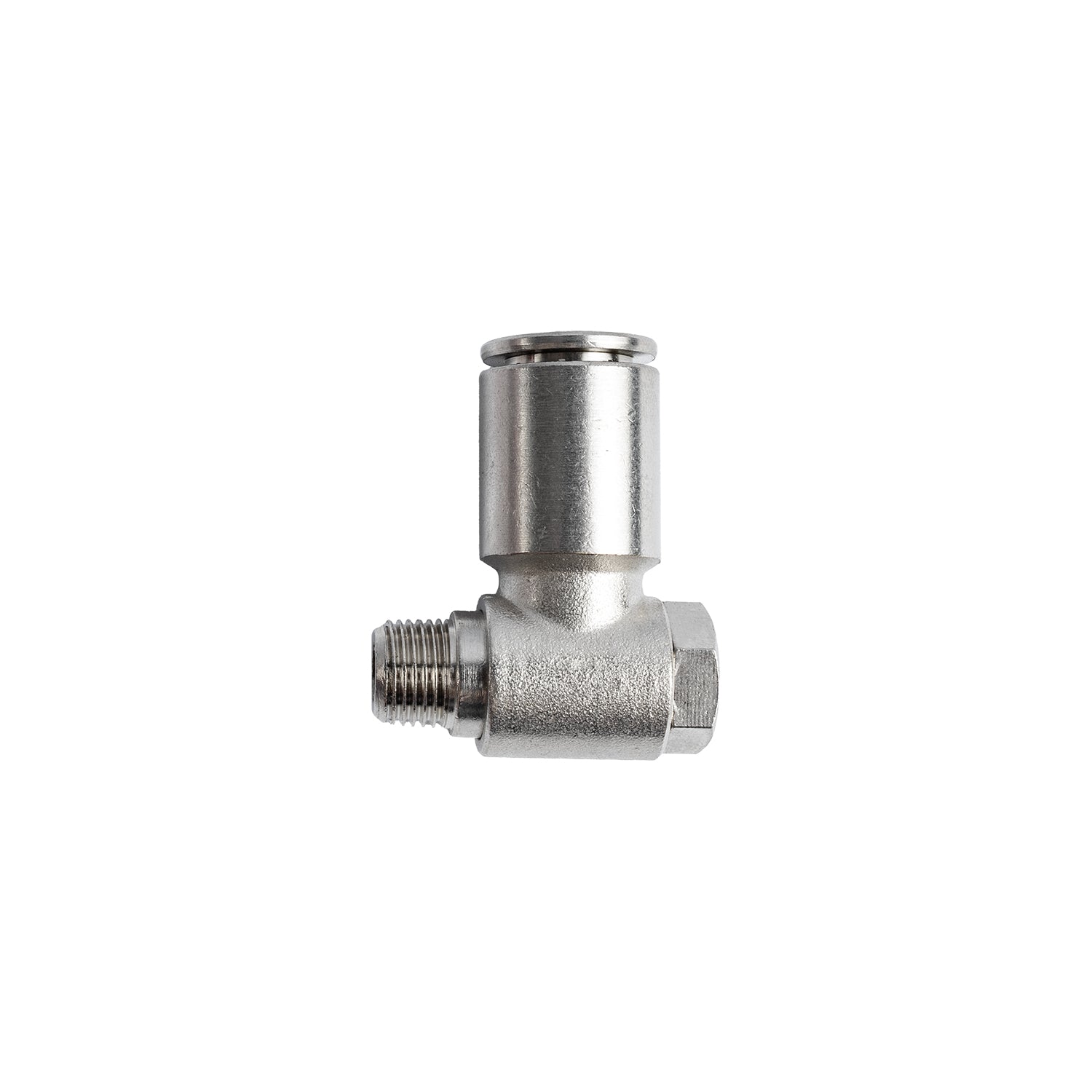 METAL SWIV. ELBOW 10MM X 1/8' M