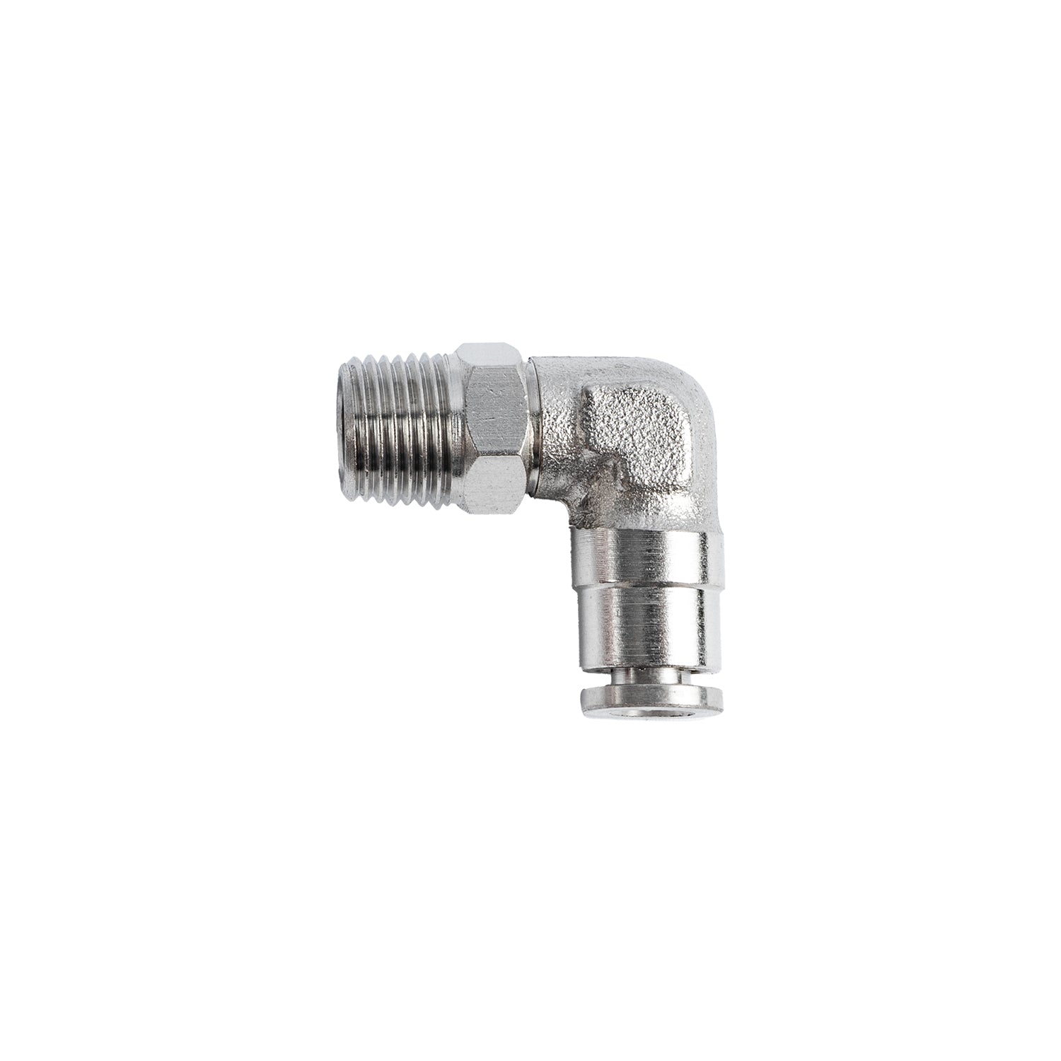 METAL PU FITTING ELBOW 4MM 1/8' M
