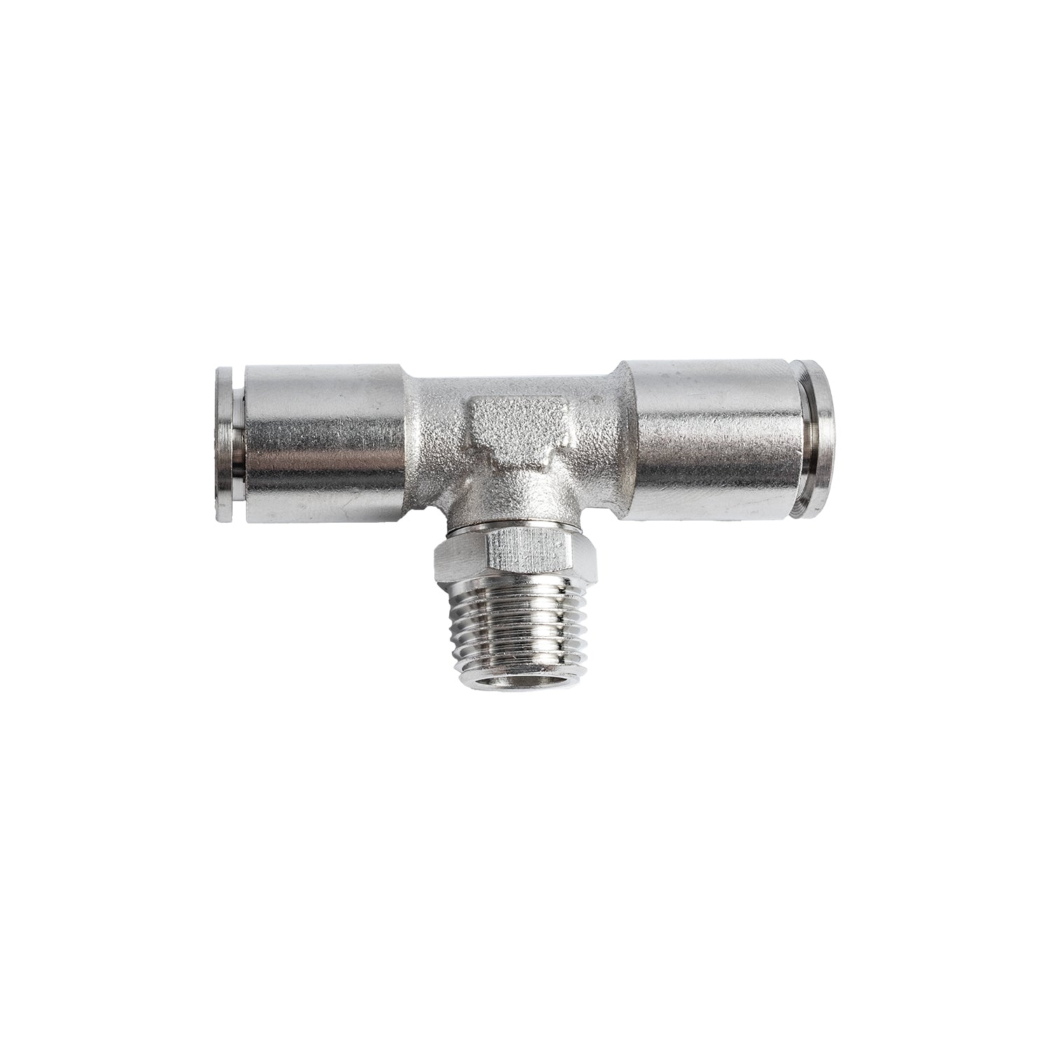 METAL PU FITTING T-JOINT 10MM 1/4' M