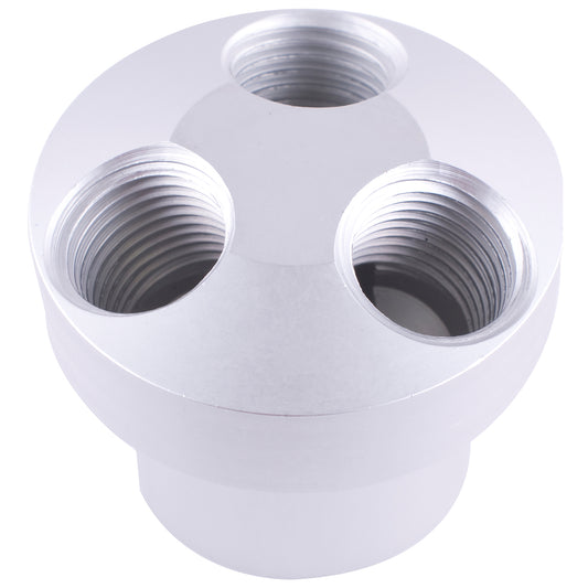 MANIFOLD THREE WAY 1-4' FEMALE SPLITTER