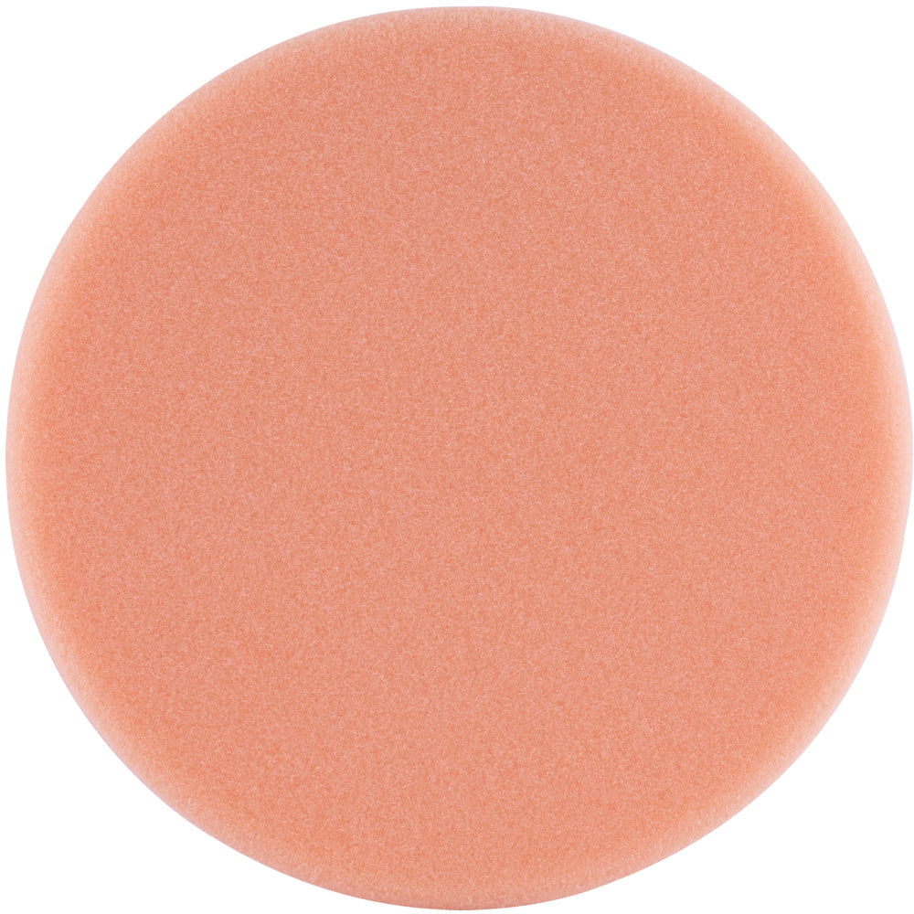 FOAM PAD HOOK AND LOOP ORANGE SPONGE 150MM 6' LIGHT COMPOUNDING