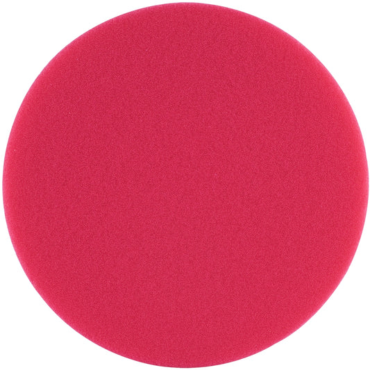 FOAM PAD HOOK AND LOOP RED SPONGE 150MM 6' ULTRA FINISHING