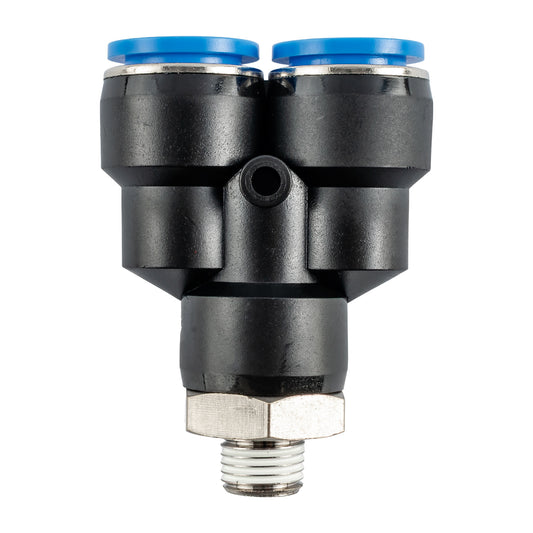 PU HOSE FITTING Y JOINT 16MM - 1/4'M