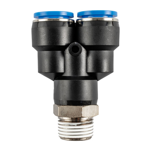 PU HOSE FITTING Y JOINT 16MM - 1/2'M