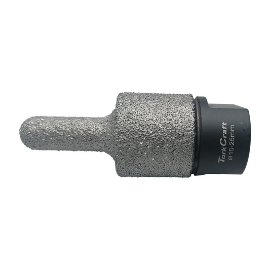 DIAMOND CORE MILLING BIT 10MM X 50MM X 65MM M14 VACUUM BRAZED