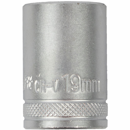 SOCKET 19MM X 25.8MM 1/2' DRIVE CRV 12 POINT