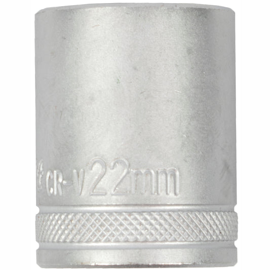 SOCKET 22MM X 29.8MM 1/2' DRIVE CRV 12 POINT