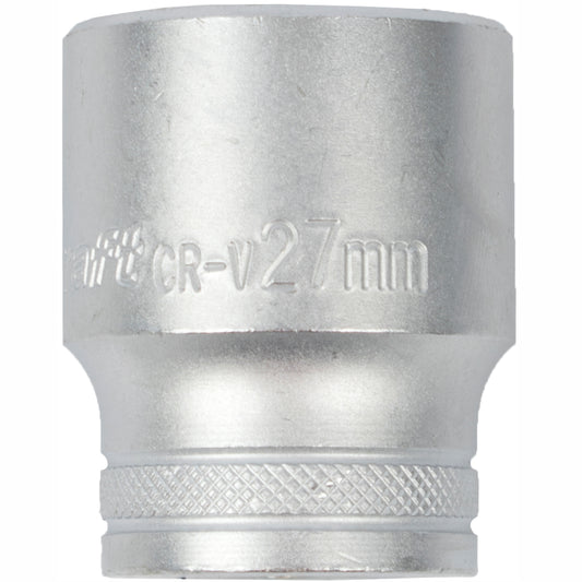 SOCKET 27MM X 35.8MM 1/2' DRIVE CRV 12 POINT