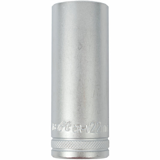 SOCKET 22MM 1/2' DR DEEP SOCKET CRV 12 POINT
