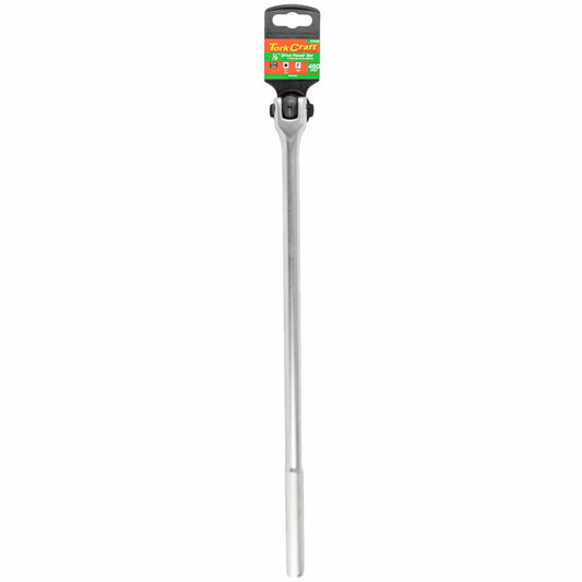 POWER BAR 1/2' DRIVE  450MM SWIVEL HEAD  STEEL HANDLE
