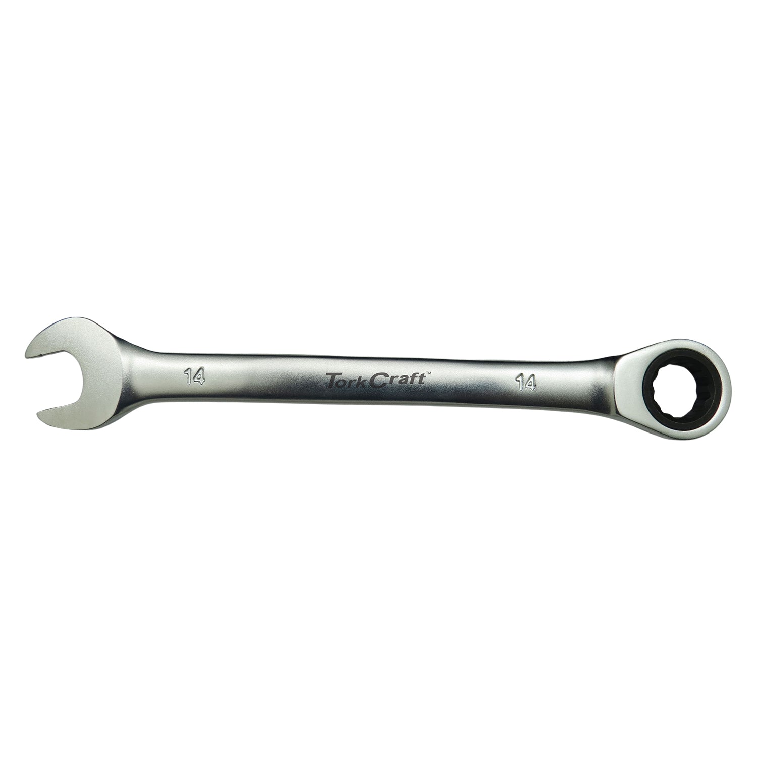 COMBINATION RATCHET WRENCH 14MM FIXED HEAD SPANNER