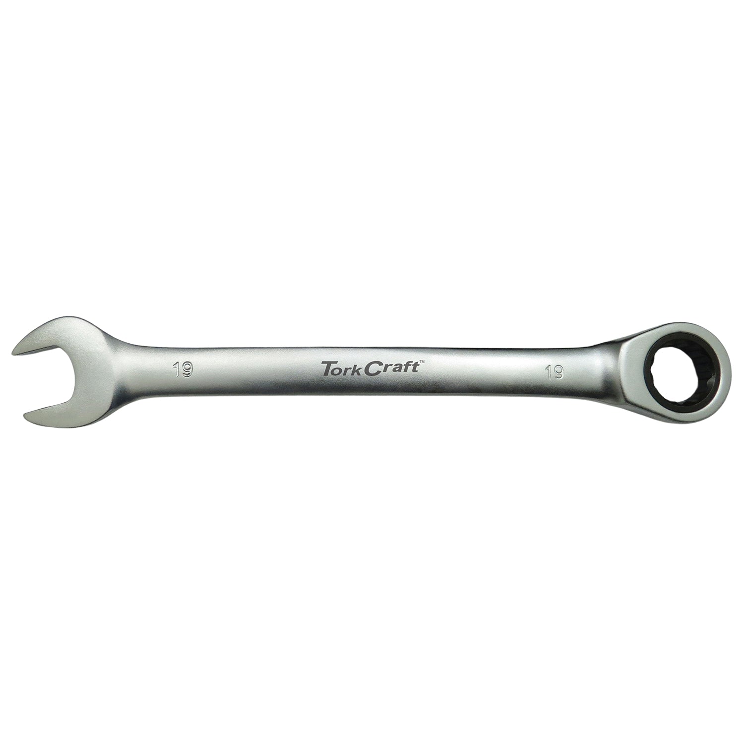 COMBINATION RATCHET WRENCH 19MM FIXED HEAD SPANNER