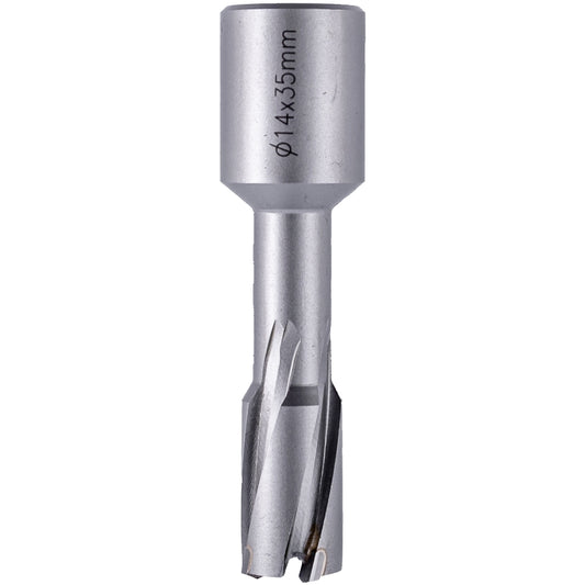 ANNULAR HOLE CUTTER TCT 14 X 35MM WELD SHANK 19.05MM