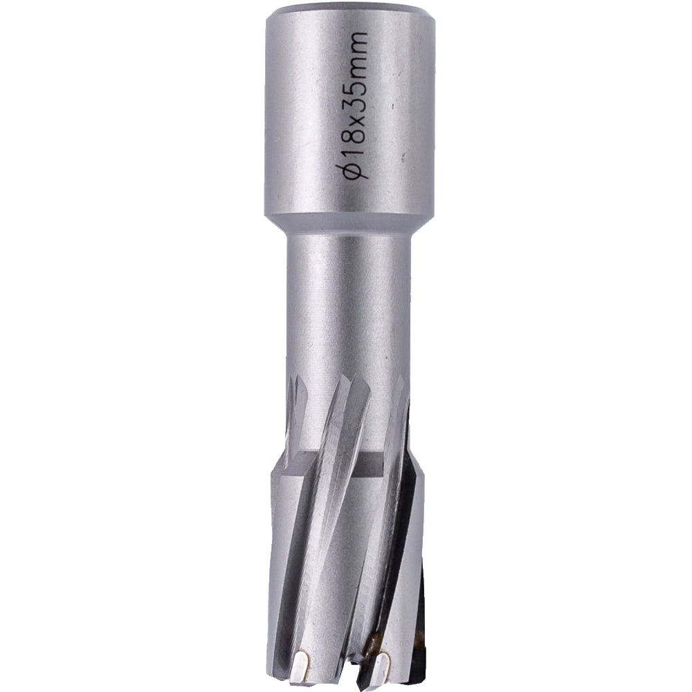 ANNULAR HOLE CUTTER TCT 18 X 35MM WELD SHANK 19.05MM