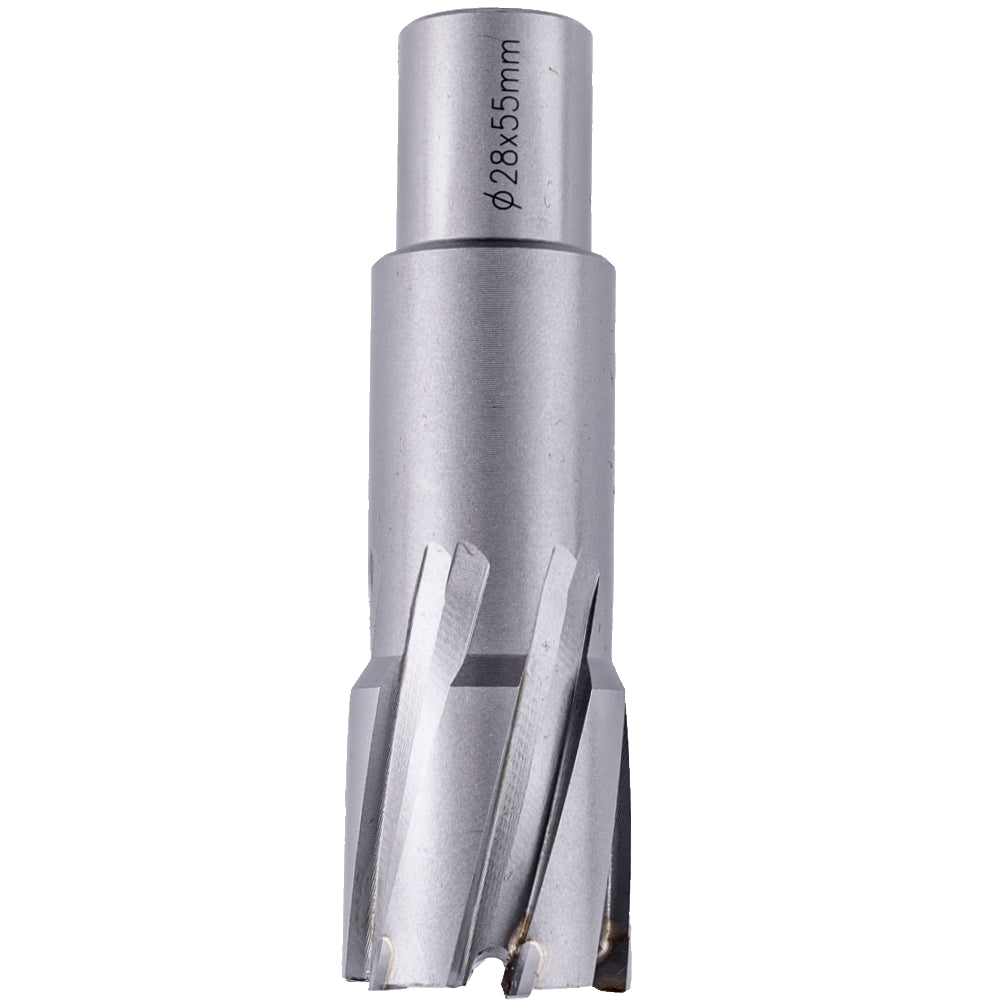 ANNULAR HOLE CUTTER TCT 28 X 55MM WELD SHANK 19.05MM