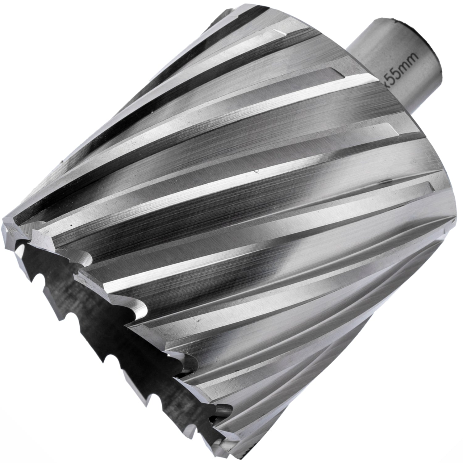 ANNULAR HOLE CUTTER HSS 64 X 55MM WELD SHANK 19.05MM