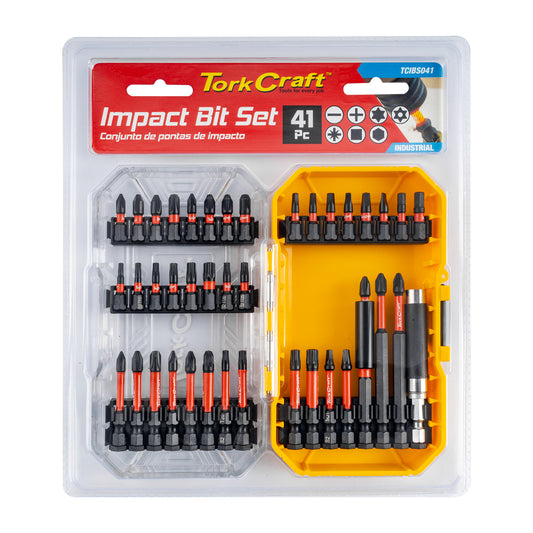 IMPACT BIT SET 41PC BIT HOLDER INSERT BIT 25MM POWER BIT 50MM & 90MM