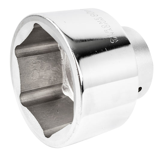 SOCKET 80MM 1' DRIVE CRV HEX