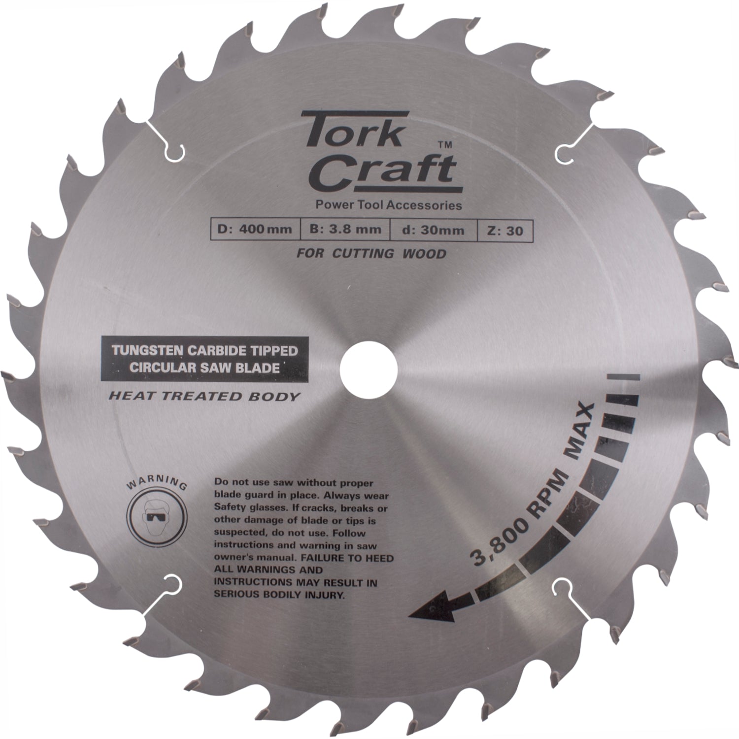 BLADE TCT 400 X 30T 30/1 PROFESIONAL INDUSTRIAL