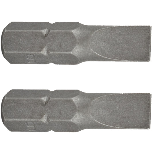 S/D INSERT BIT 6MMx25MM 2/CARD