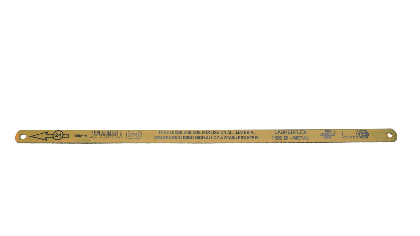 Lasher Hacksaw Bimetal Lasher flex 24 TPI.
