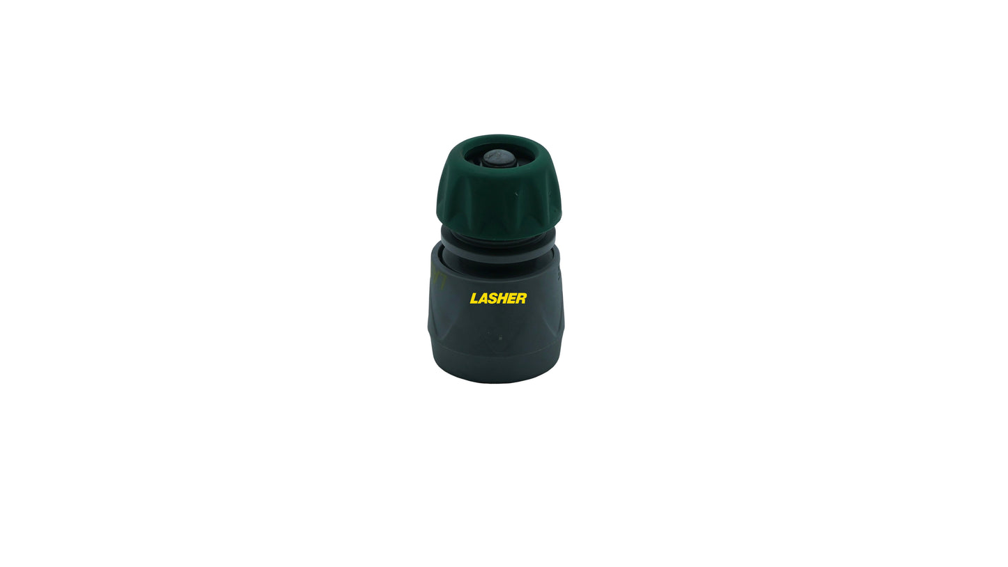 Lasher Hose Connector 12mm With Stop
