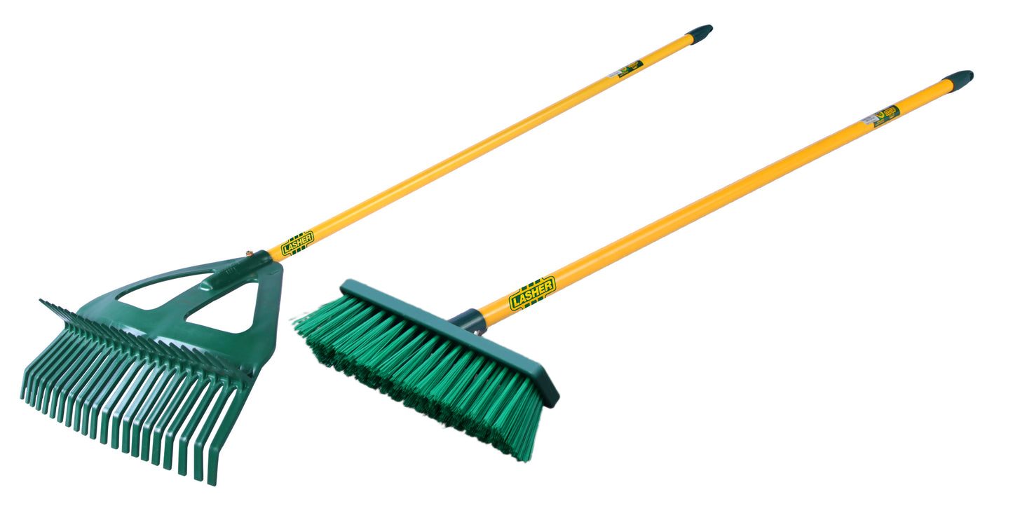 Lasher Rake & Broom Combo