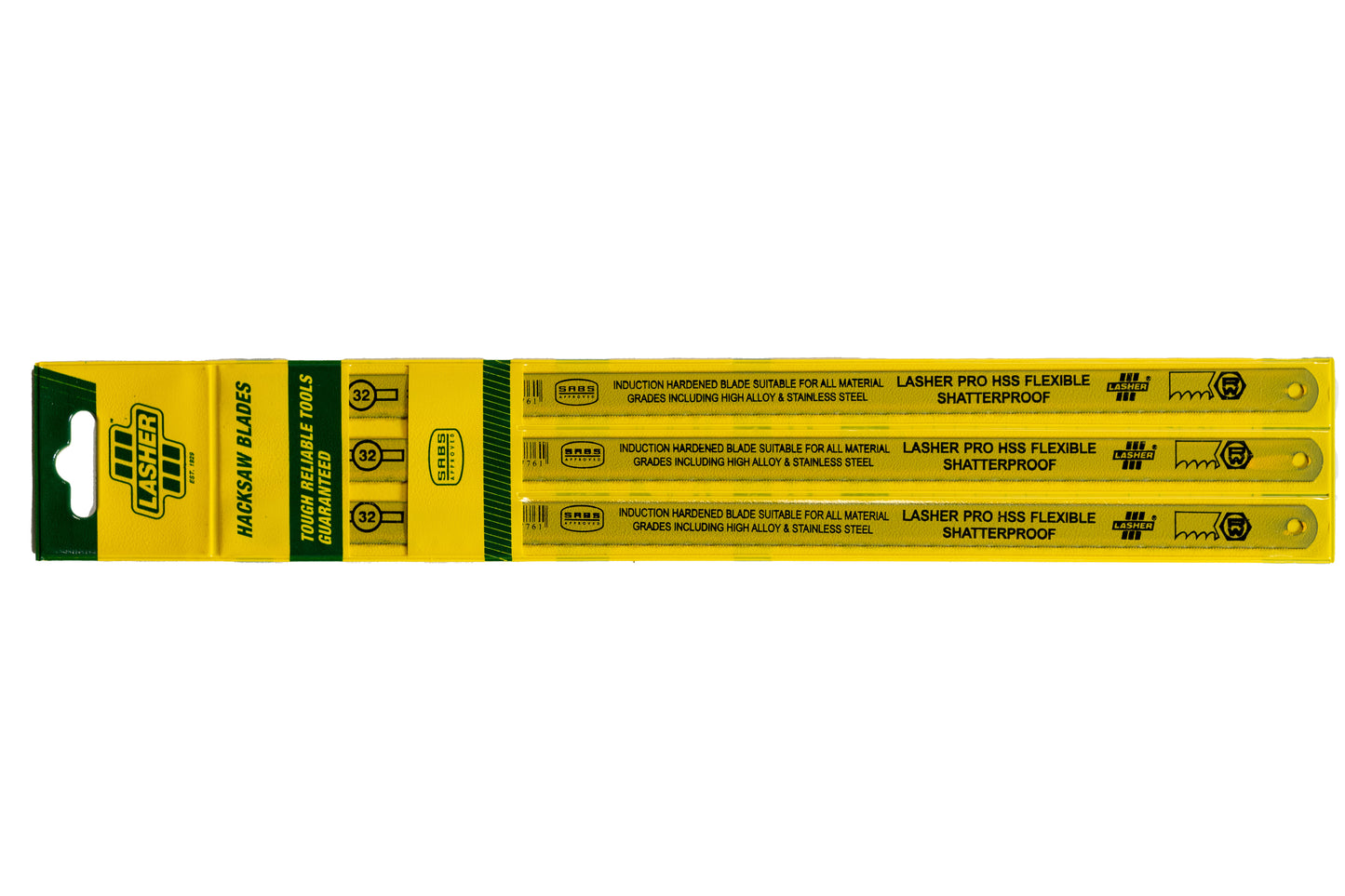 Lasher LasherPro 32T 3 Pack Hacksaw Blades