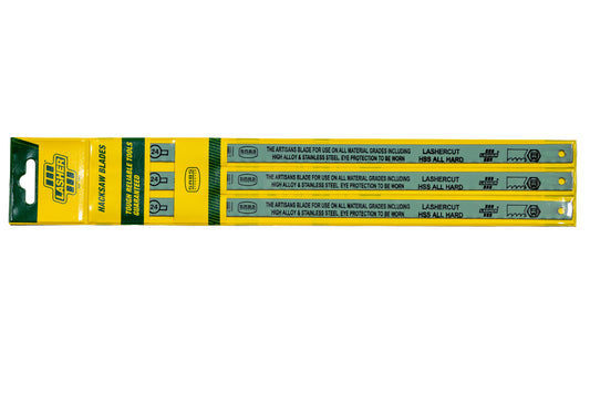 Lasher Hacksaw HSS Lashercut 24TPI 3 Pack