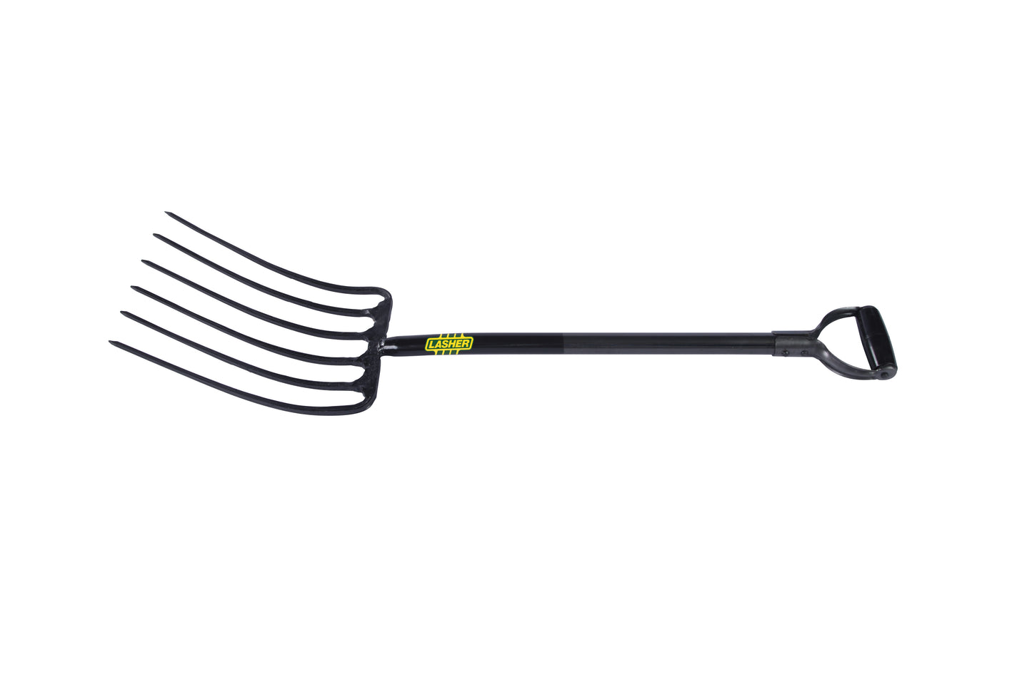 Lasher 6 Prong Stable Fork Steel