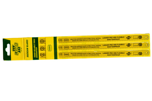 Lasher LasherPro 24T 3 Pack Hacksaw Blades
