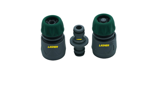 Lasher Hose Connector Set 3 Piece