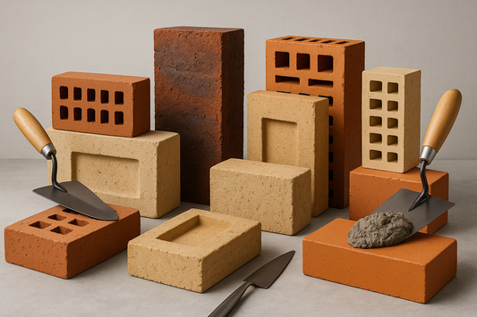 this collection contains building material products relating to clay bricks